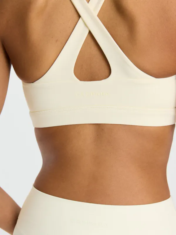 Cloudform® Crossback Sports Bra Butter Yellow 