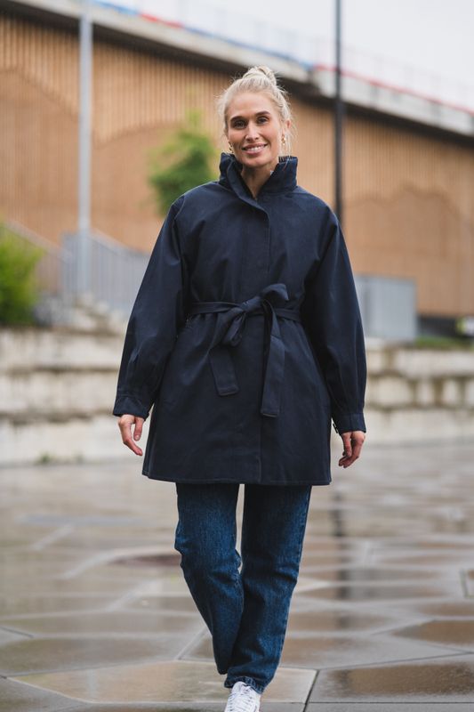 Rossby Coat Dark Navy