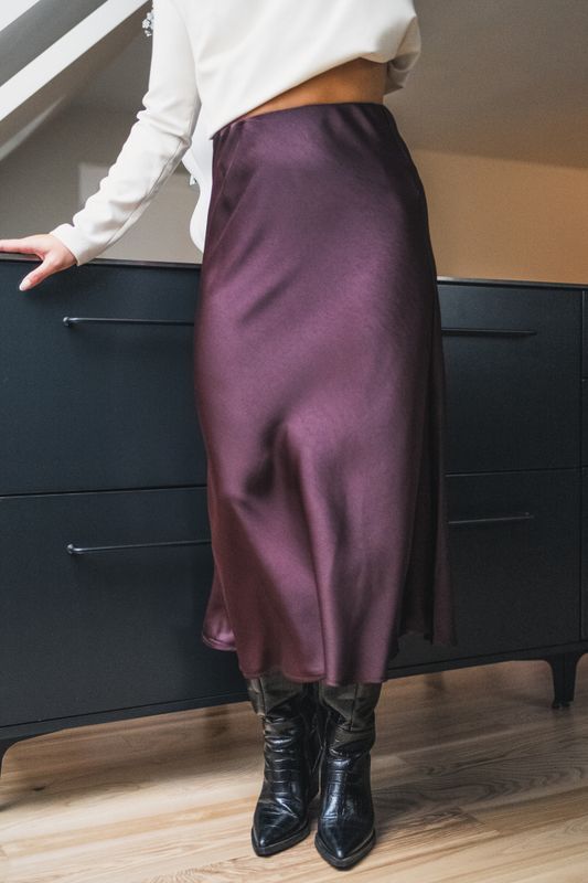 Bovary Skirt Burgundy 