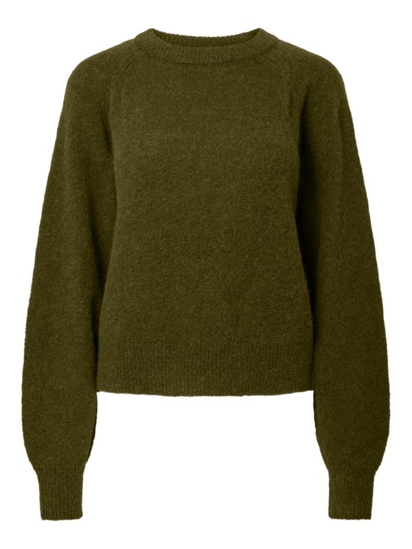 Johi LS Wool Blend Pullover Fir Green 