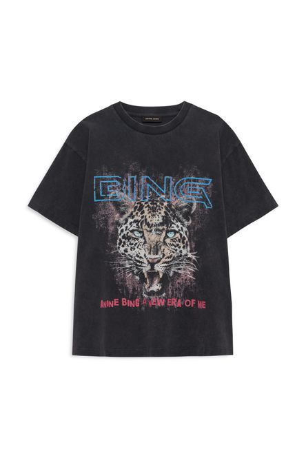 Hovedbilde Cade Tee Leo Muse Washed Black 