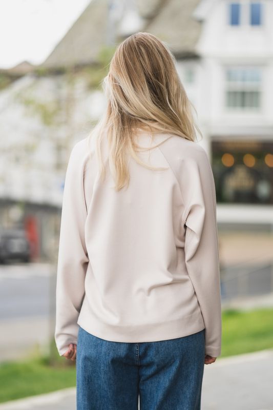 Sim Vincent Polo Blouse Haze 
