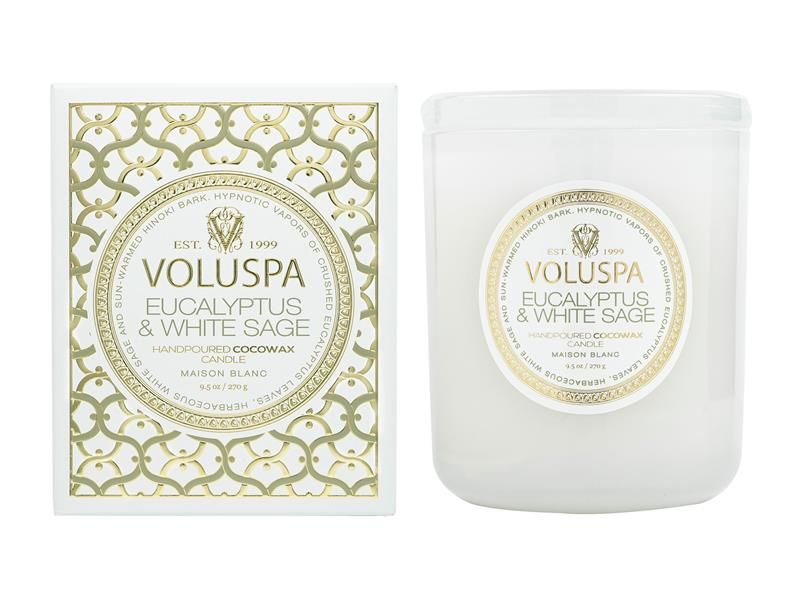 Maison Classic Boxed Candle Eucalyptus & White Sage 