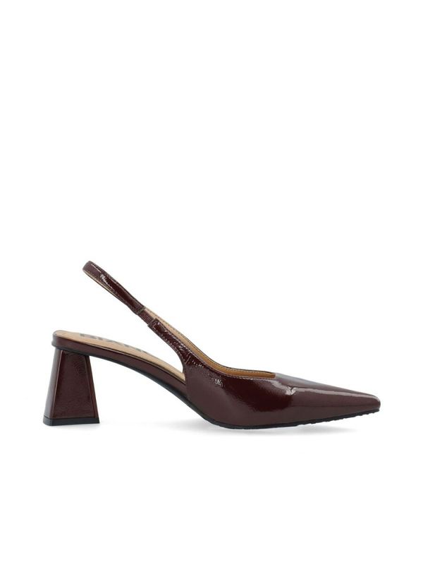 Maralyn Slingback Patent Burgundy 