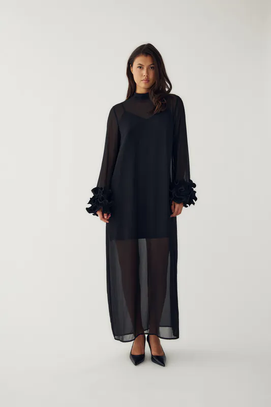 Latania Long Dress Black 