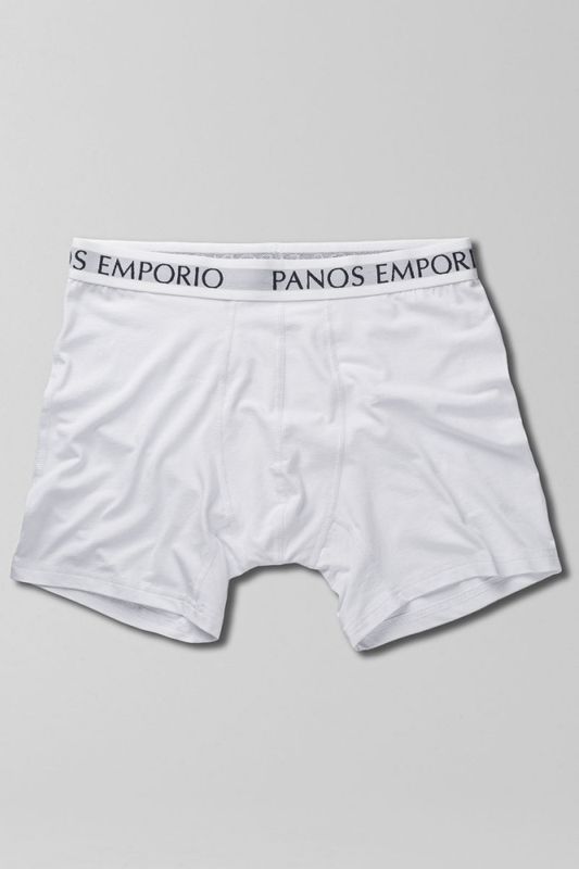 3Pk Base Bamboo Boxer White 