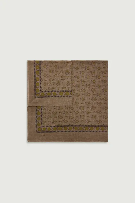 Hovedbilde Foulard Classic Taupe Chine/Kaki Beige 