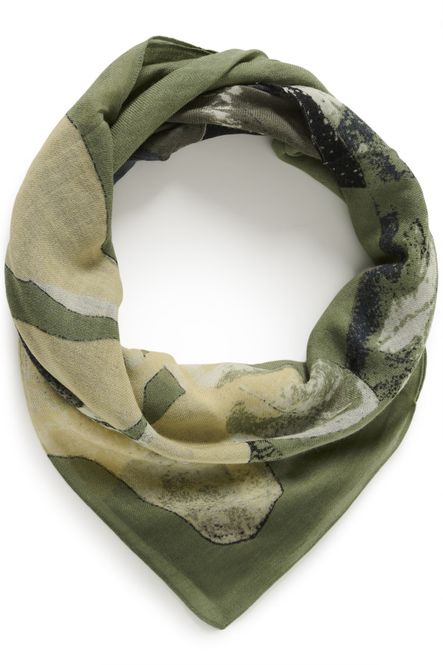 Hovedbilde Felisia Scarf Smokey Olive Leaf Print