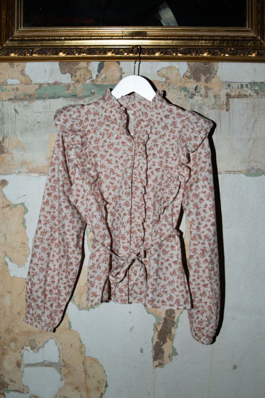 Maya Blouse Rose Elegance