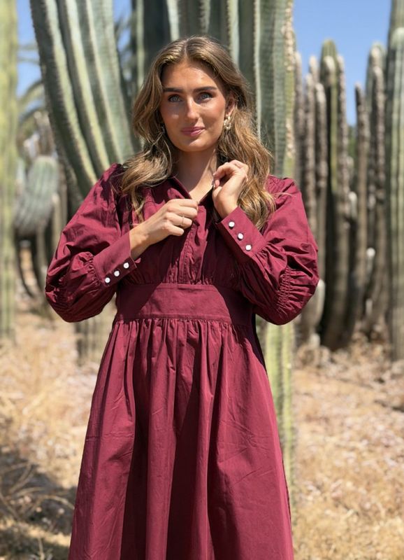 Peggy Dress Mulberry 