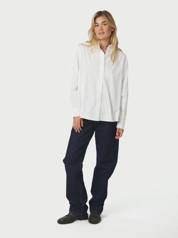 Dalma Dori Emb Shirt White 