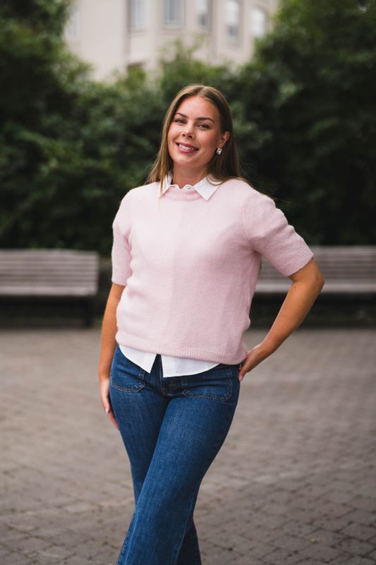Johi SS Wool Blend Pullover Pale Lilac 
