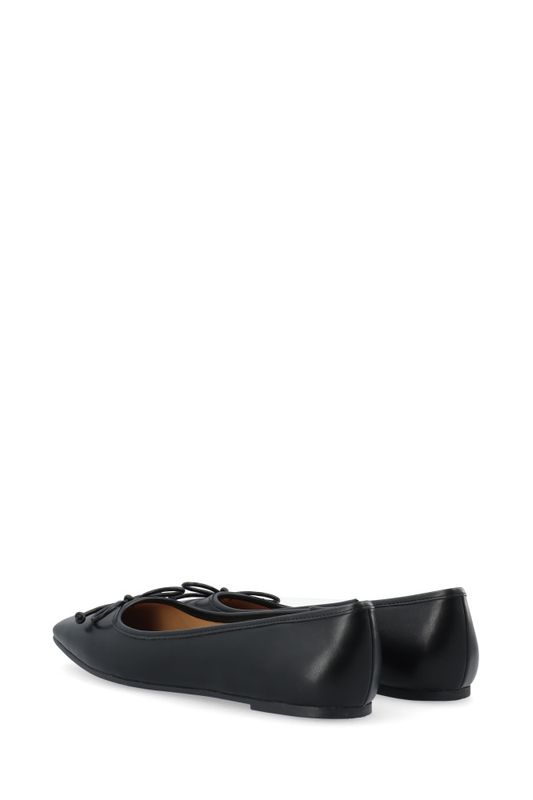 Rose Karré Ballet Flat Faux Leather Black 