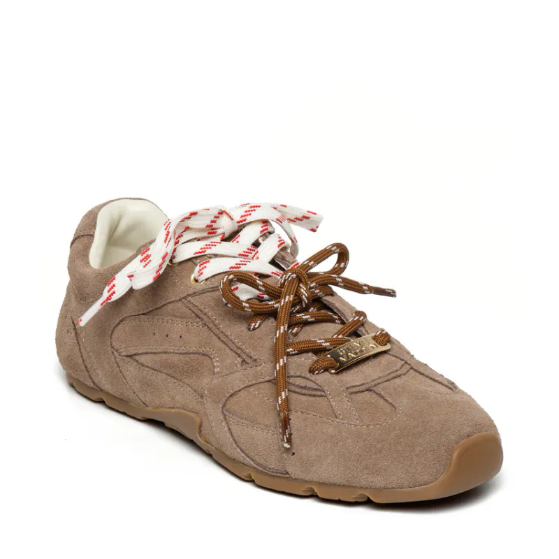 Asiel Sneakers Taupe Suede 