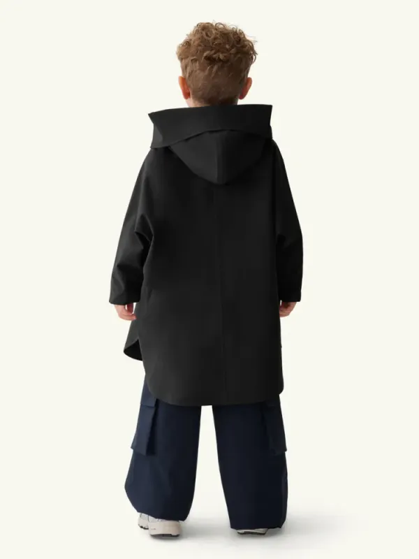 Bergen Poncho Mini Black 