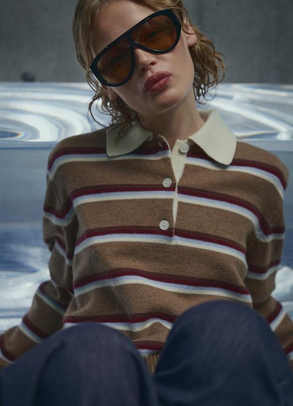 Merryll Knit Delissa Multi Stripe 