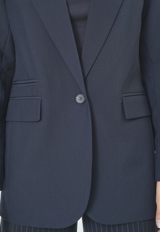 Vola Single Oversize Blazer Navy 