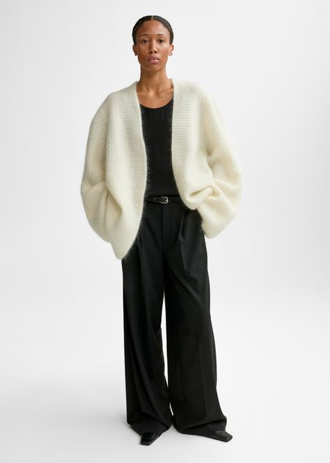 Hovedbilde Solange Mohair Cardigan Eggshell 