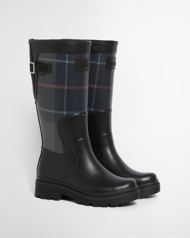 Dena Tall Welly Black 