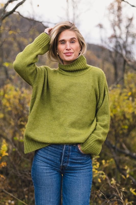 Vitow Pullover Matcha Melange 