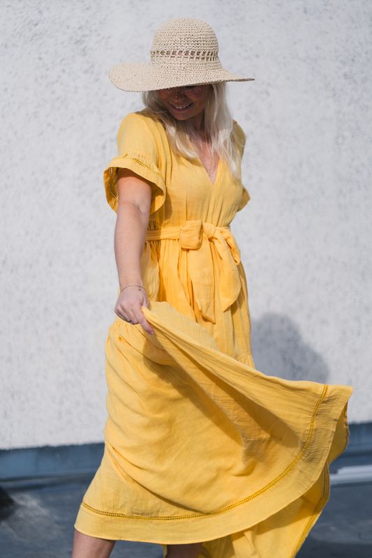 Hamilton Dress Cornsilk 