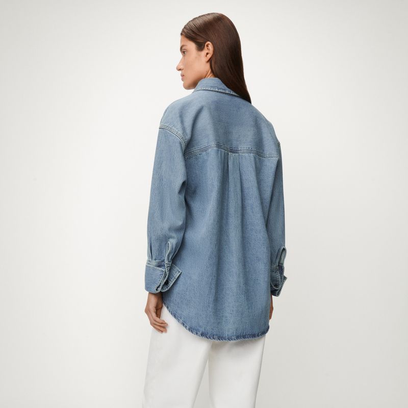 Lily Wilson Overshirt Piedra Wash 