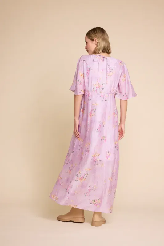 Miller 25 Print Dress Pink 