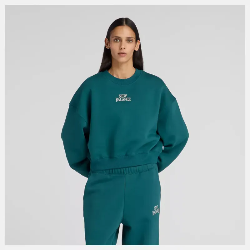 Trackside Fleece Crew Medusa Green 