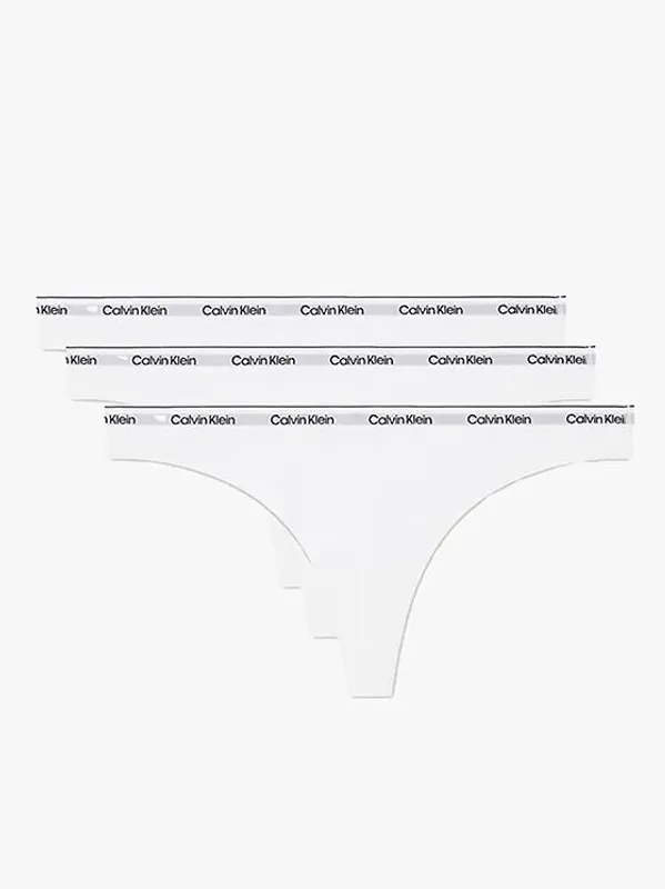 Thong 3PK White 