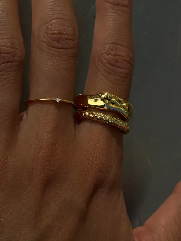 Textured Ring 