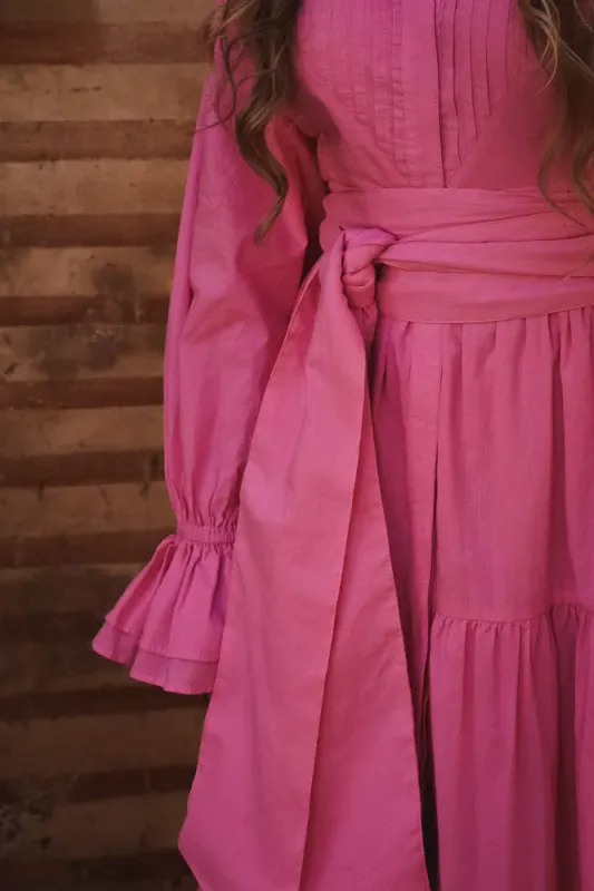 Coco Cotton Dress Pink