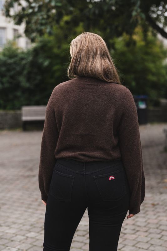 Bondie Hope Cardigan Hot Fudge 