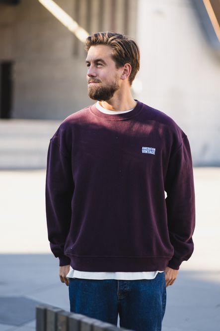 Hovedbilde Plizzy Sweats Vintage Mahogany 