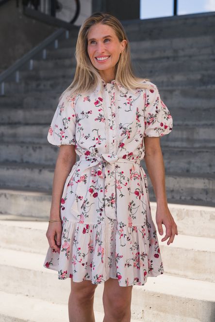 Hovedbilde Tilera SS Shirt Dress Birch New Botira Print 