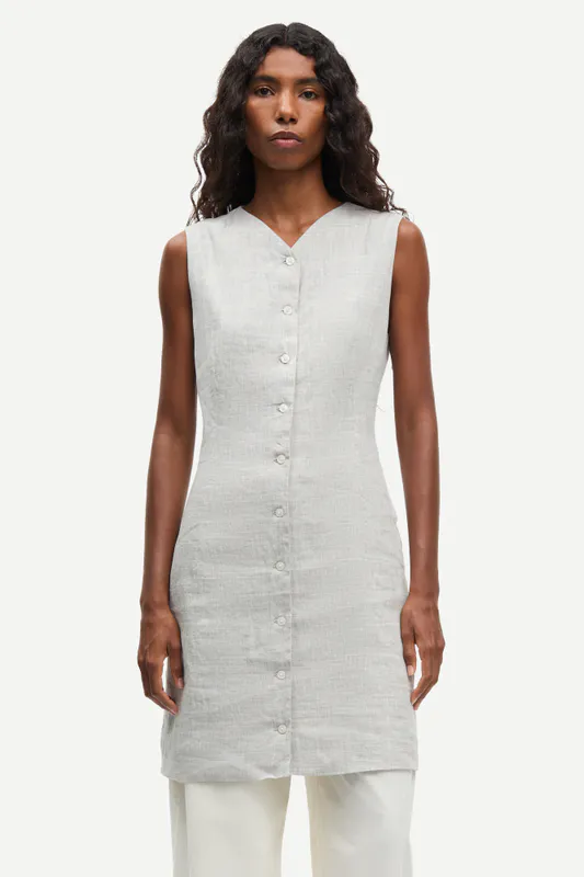 Saruman Dress 16047 Light Grey Melange 