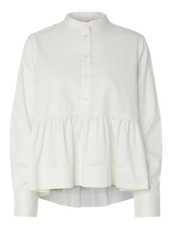 Salsy LS Shirt Star White 