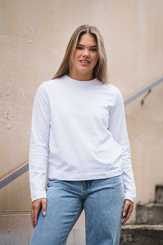 Sacamino LS T-Shirt 6024 White 