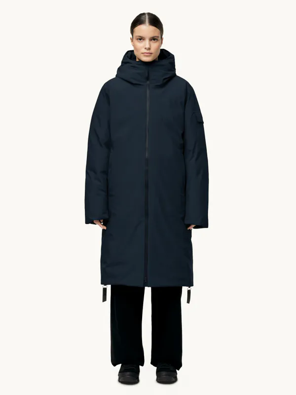 Bjorli Down Coat Dark Navy 