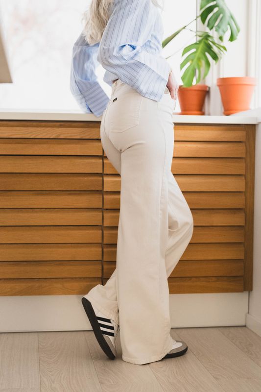 Palazzo Megalia Shot Ecru 