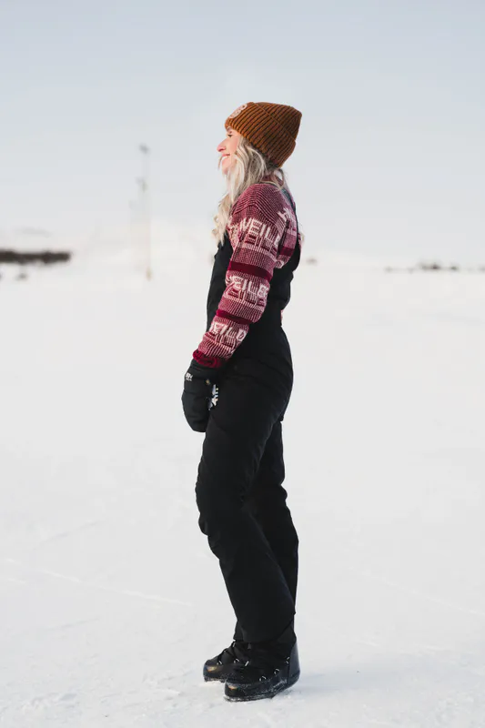 W Tryvann Bib Trousers Dark Grey 
