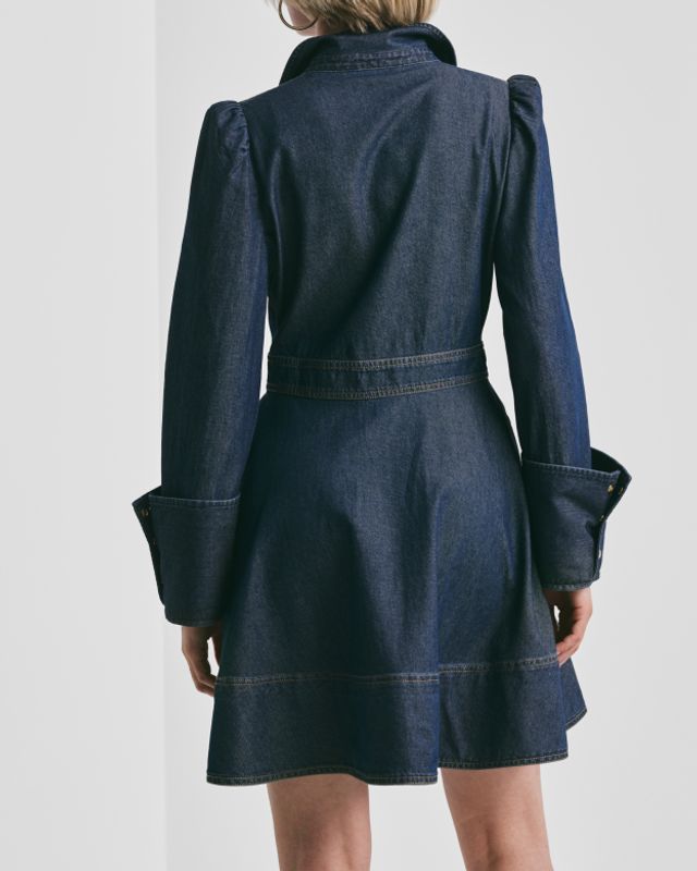 Denim Mini Dress French Blue 