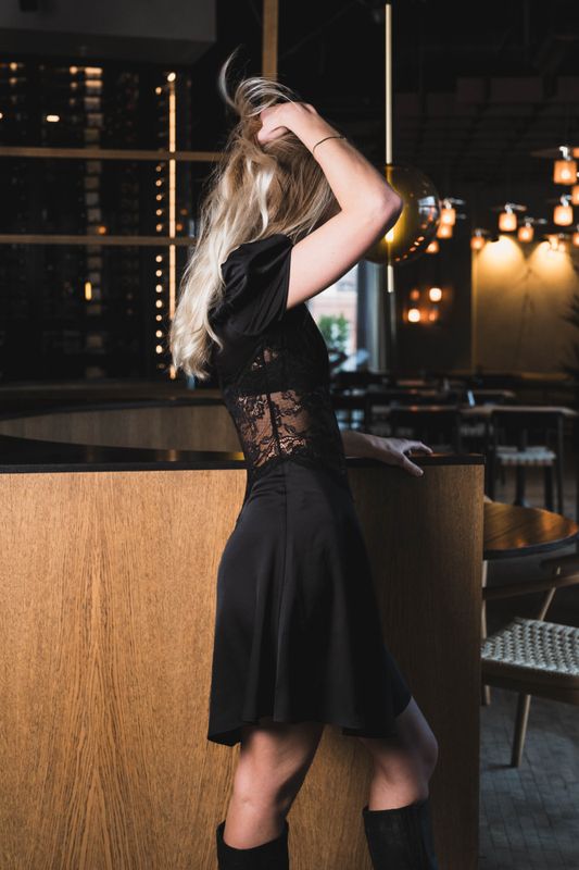 Francis Mini Dress Black 