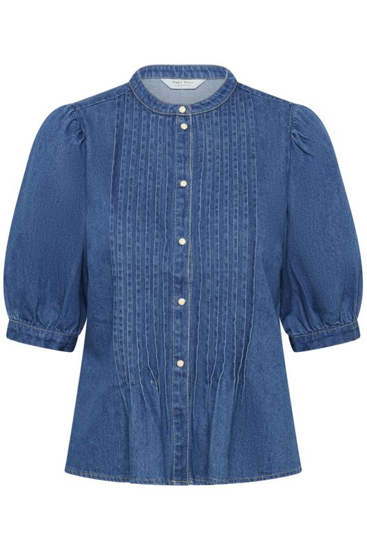 Alesia Shirt Medium Blue Denim 
