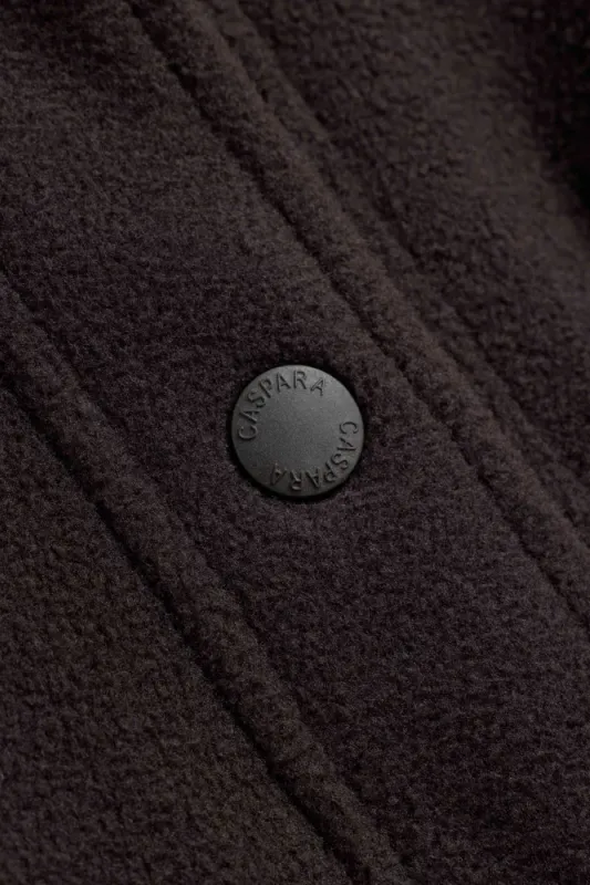 W. Polar Fleece Half-Snap Pullover Cocoa Bean 