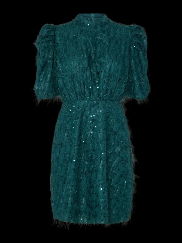 Ilza 2/4 Sequin Dress Ponderosa Pine 