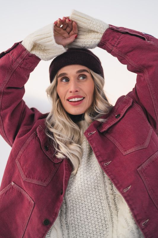 Ymobay Jacket Burgundy 