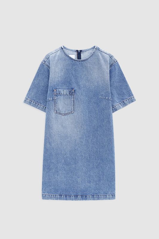 Tulah Dress Tidal Washed Blue 