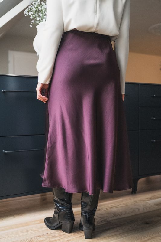 Bovary Skirt Burgundy 