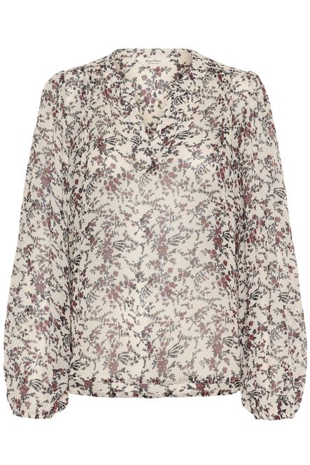 Hovedbilde Sandi Blouse Whitecap Gray Flower Bouquet