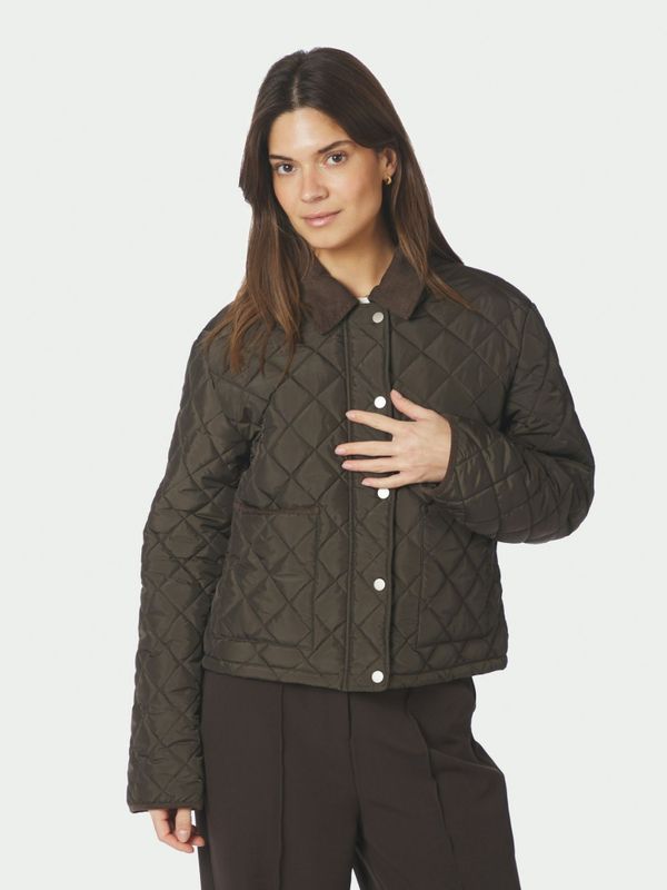 Kanya Quilt Jacket Khaki 